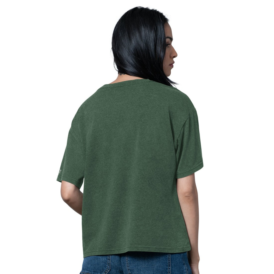 Green Bay Packers Starter Women's Oversized Hall of Fame T-Shirt - Heather Green outlet