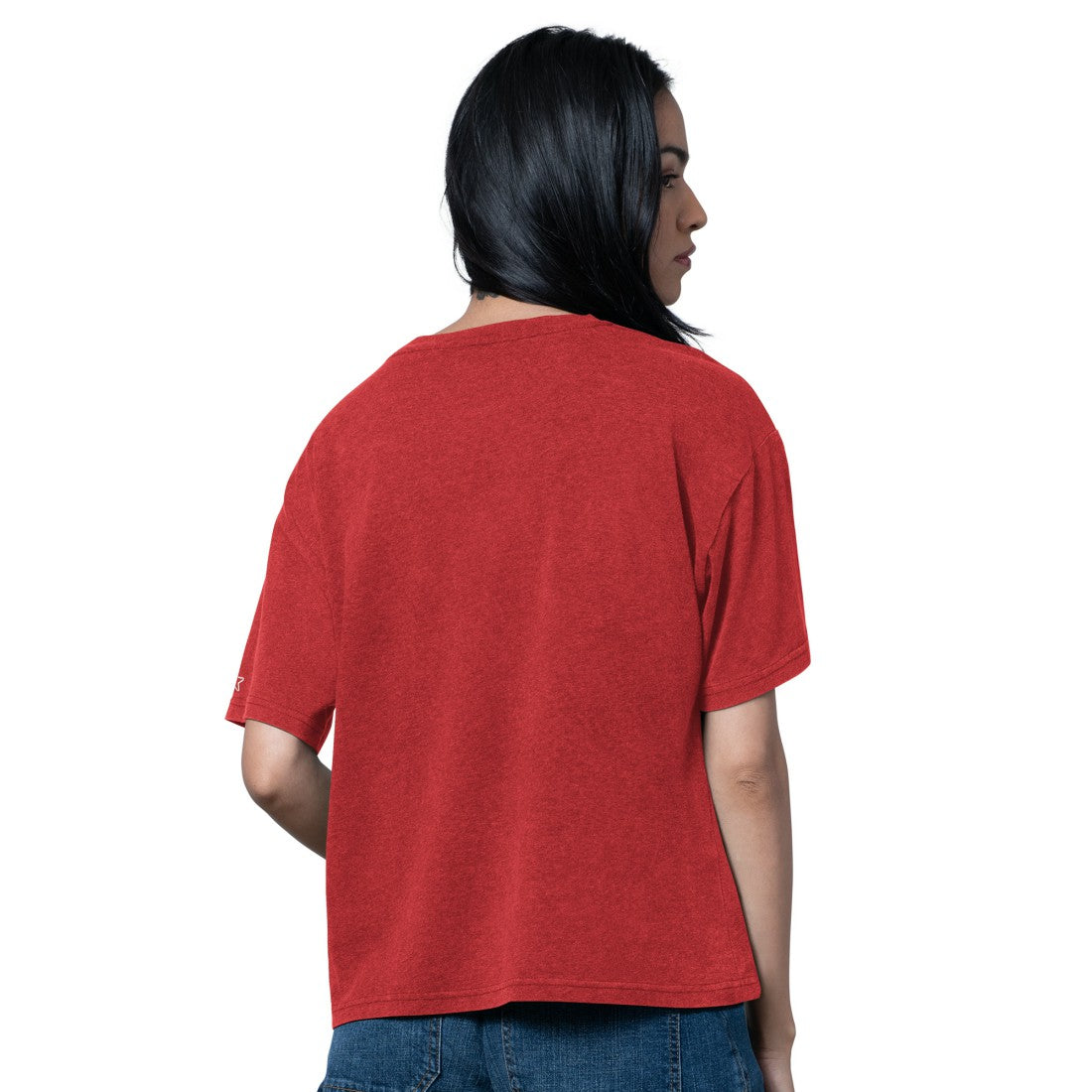 Tampa Bay Buccaneers Starter Women's Oversized Hall of Fame T-Shirt - Heather Red online