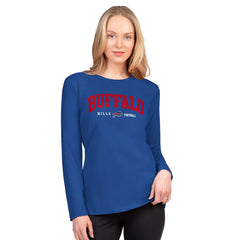 Buffalo Bills G-III 4Her by Carl Banks Women's Best Play Long Sleeve T-Shirt - Royal discount