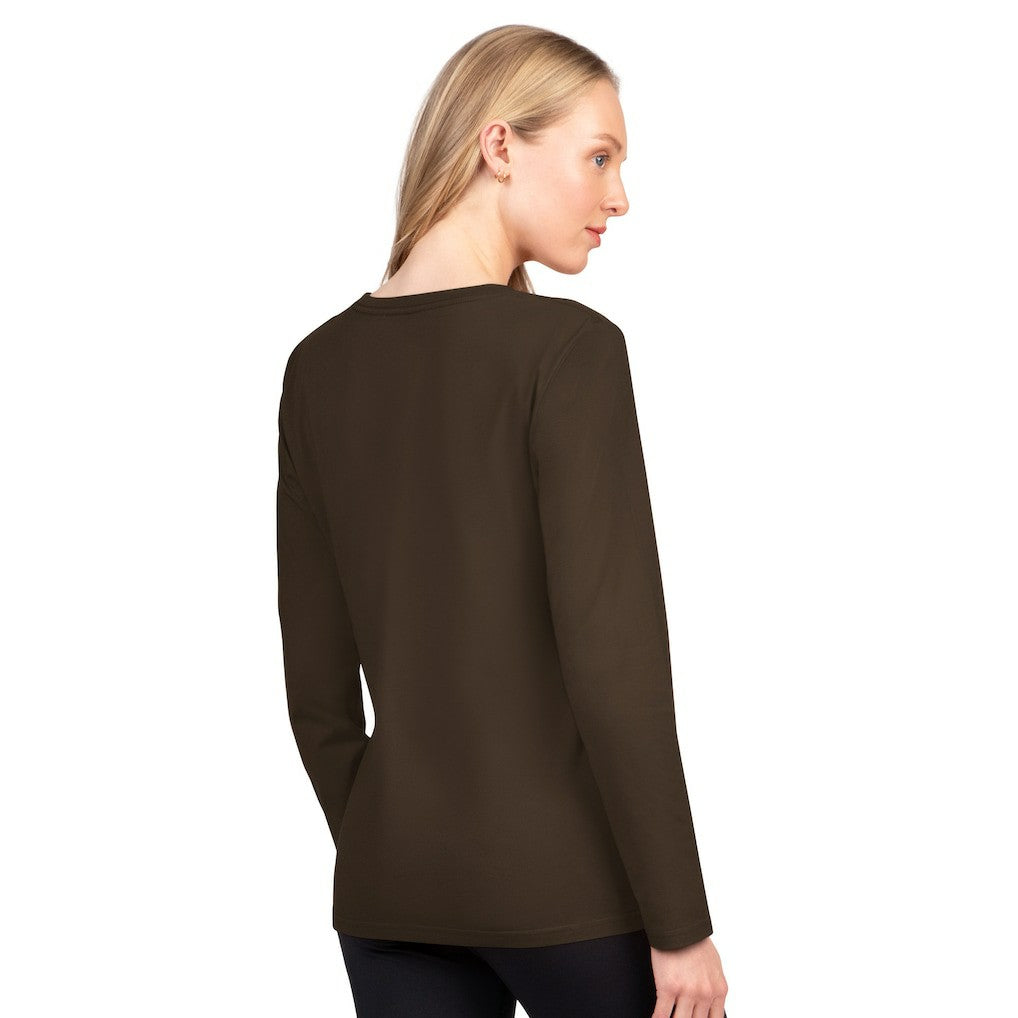 Cleveland Browns G-III 4Her by Carl Banks Women's Best Play Long Sleeve T-Shirt - Brown outlet