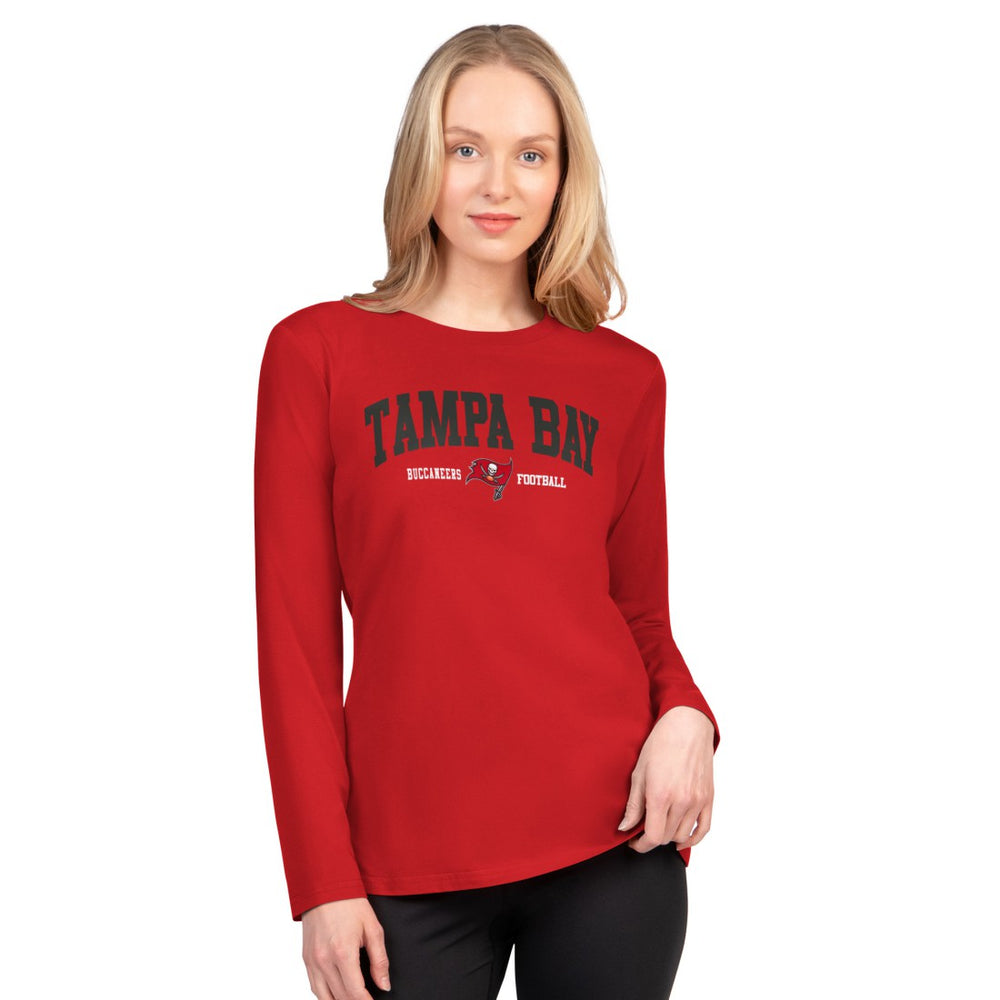Tampa Bay Buccaneers G-III 4Her by Carl Banks Women's Best Play Long Sleeve T-Shirt - Red outlet