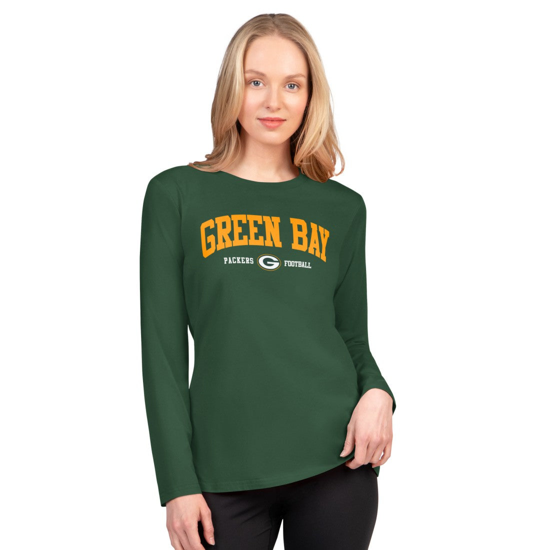 Green Bay Packers G-III 4Her by Carl Banks Women's Best Play Long Sleeve T-Shirt - Green discount