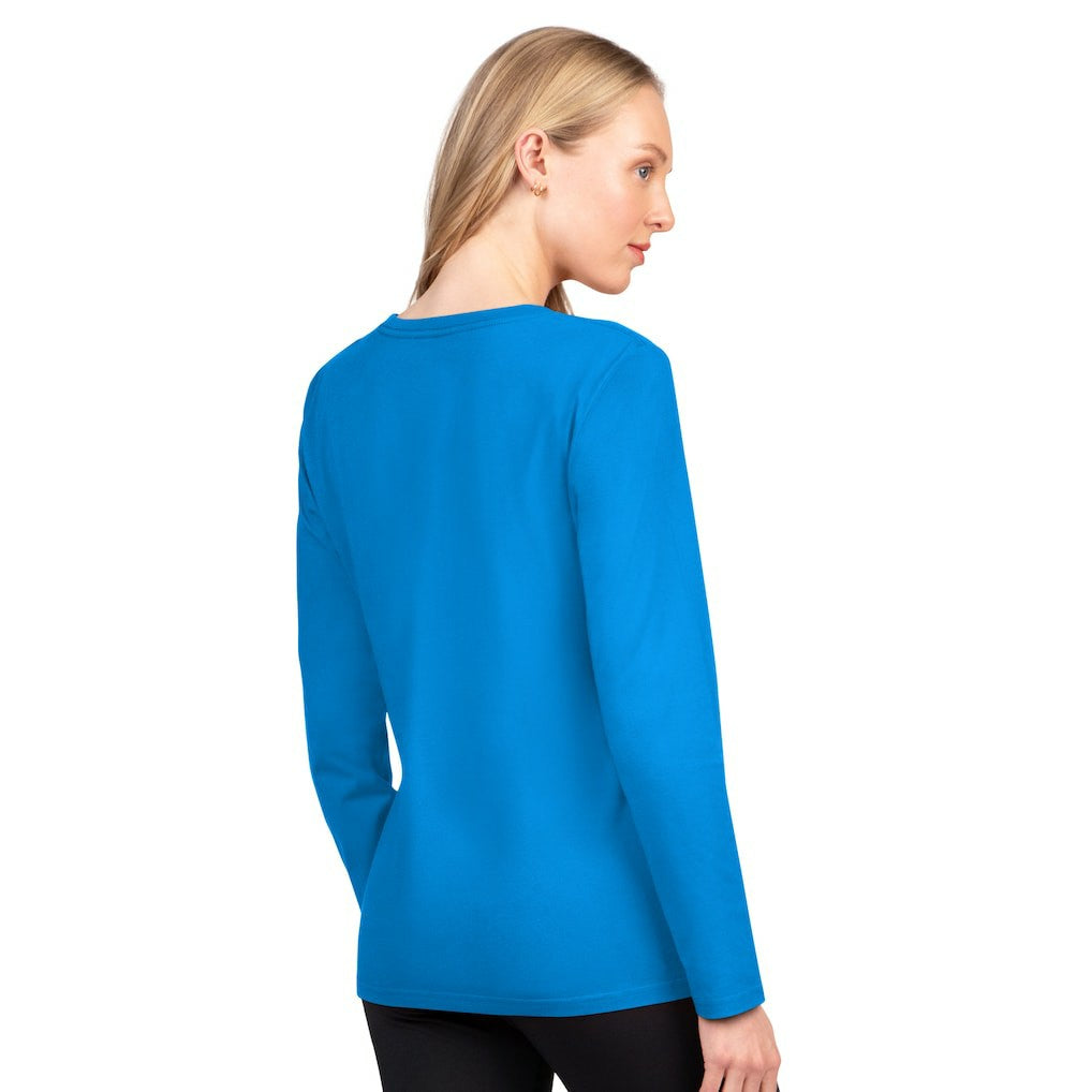 Los Angeles Chargers G-III 4Her by Carl Banks Women's Best Play Long Sleeve T-Shirt - Powder Blue cheap