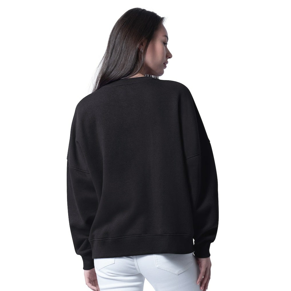 Cincinnati Bengals G-III 4Her by Carl Banks Women's Oversized Feud Sweatshirt - Black sale