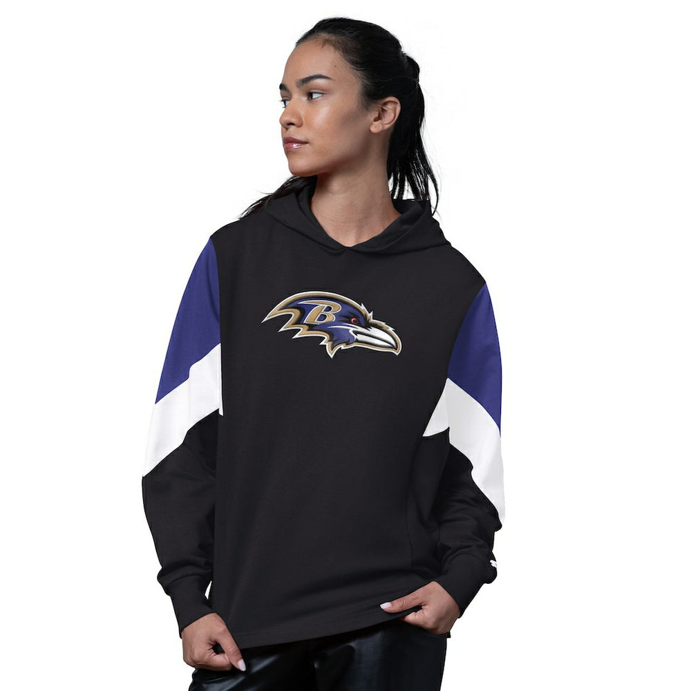 Baltimore Ravens Starter Women's Scrimmage Hoodie - Black for sale