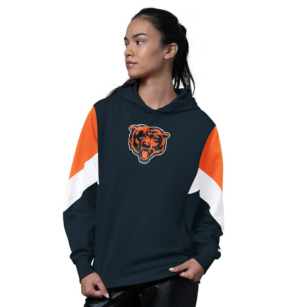 Chicago Bears Starter Women's Scrimmage Hoodie - Navy for sale