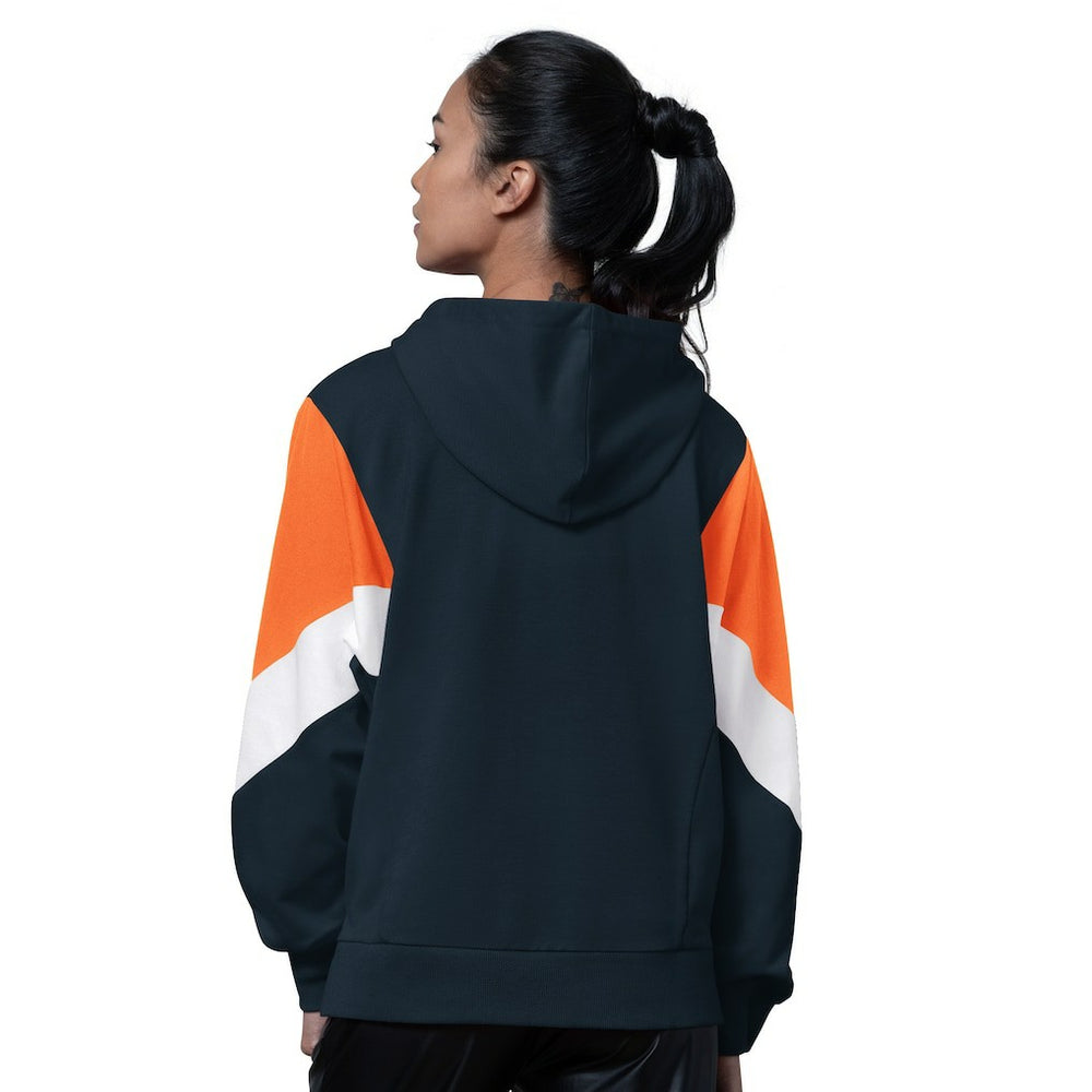 Chicago Bears Starter Women's Scrimmage Hoodie - Navy for sale