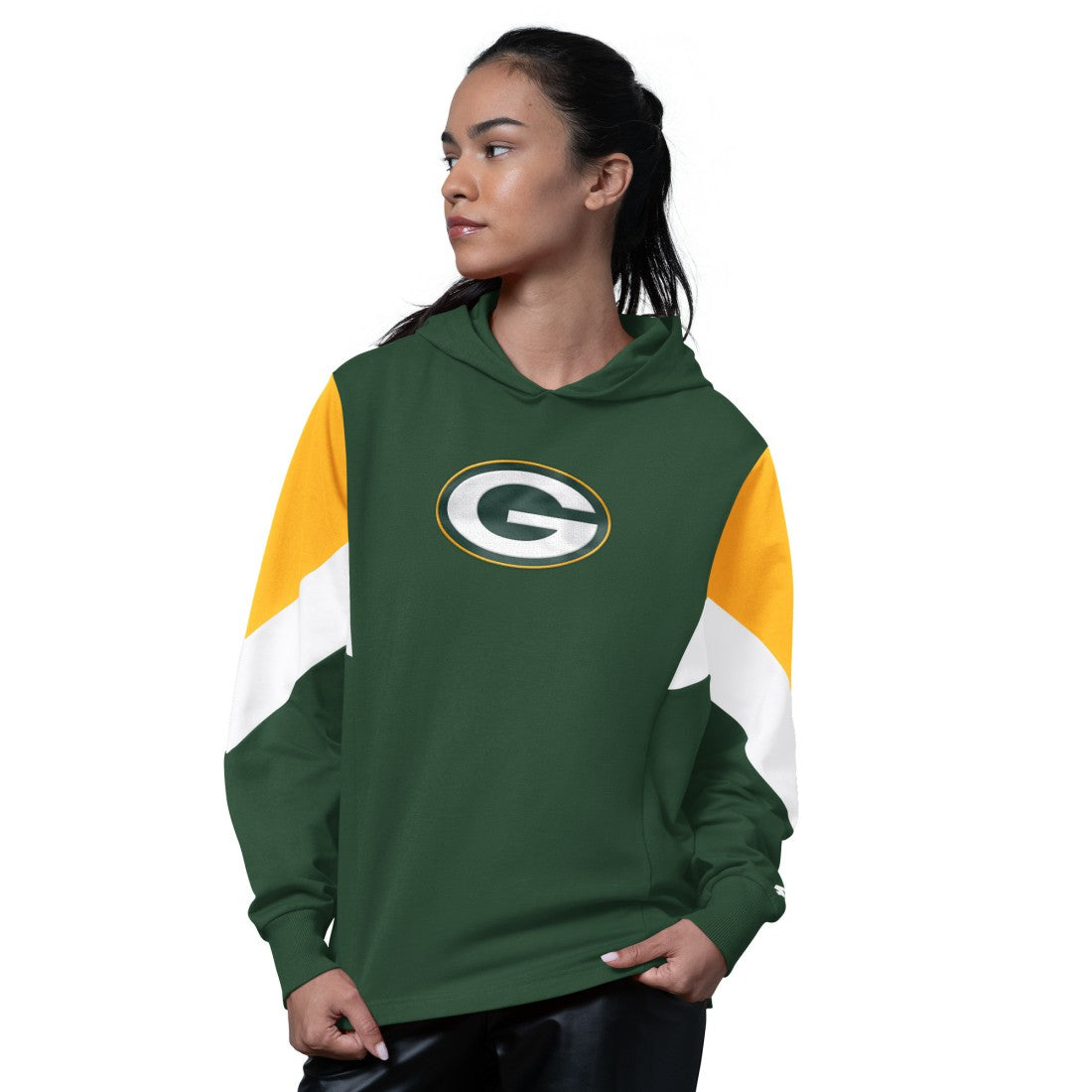 Green Bay Packers Starter Women's Scrimmage Hoodie - Green for sale
