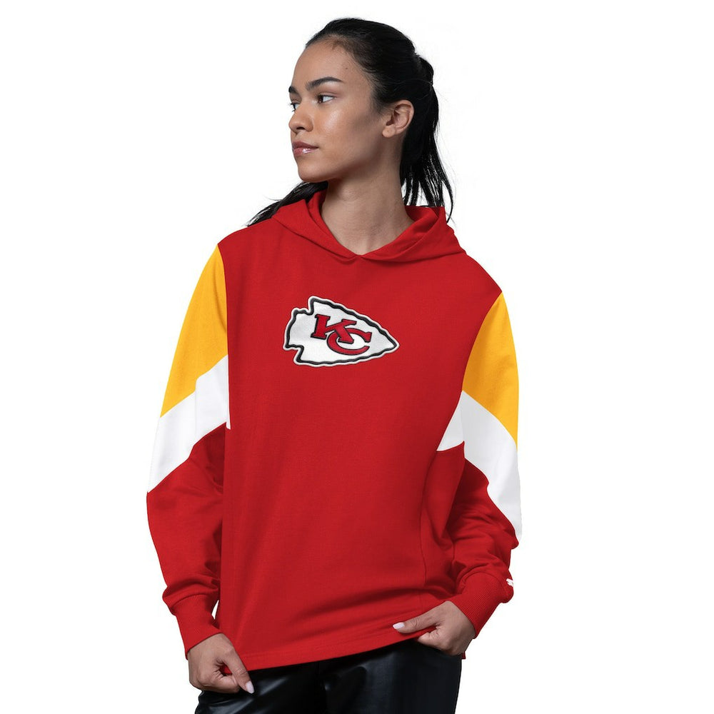 Kansas City Chiefs Starter Women's Scrimmage Hoodie - Red sale