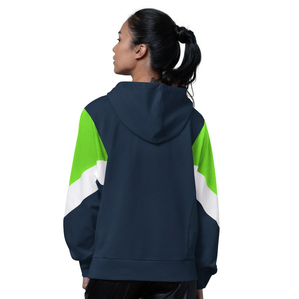 Seattle Seahawks Starter Women's Scrimmage Hoodie - College Navy discount