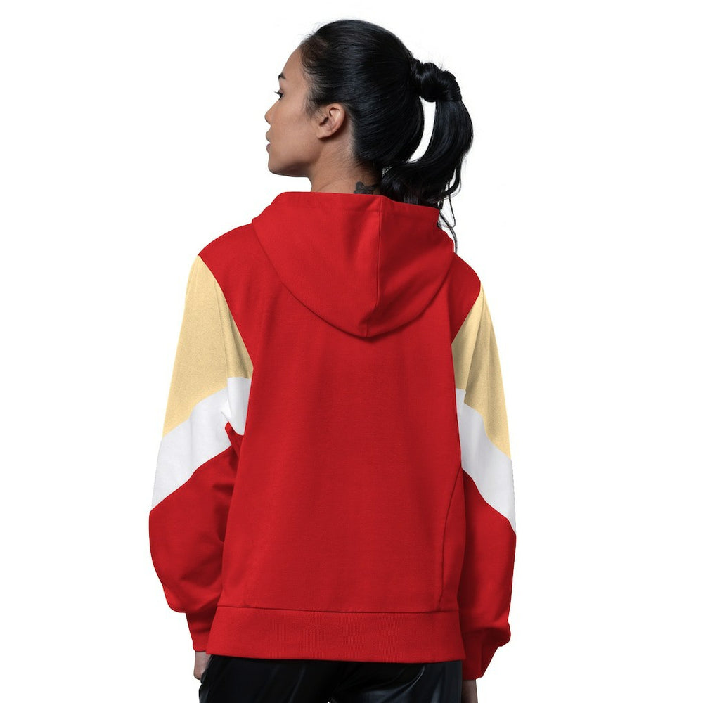 San Francisco 49ers Starter Women's Scrimmage Hoodie - Scarlet sale