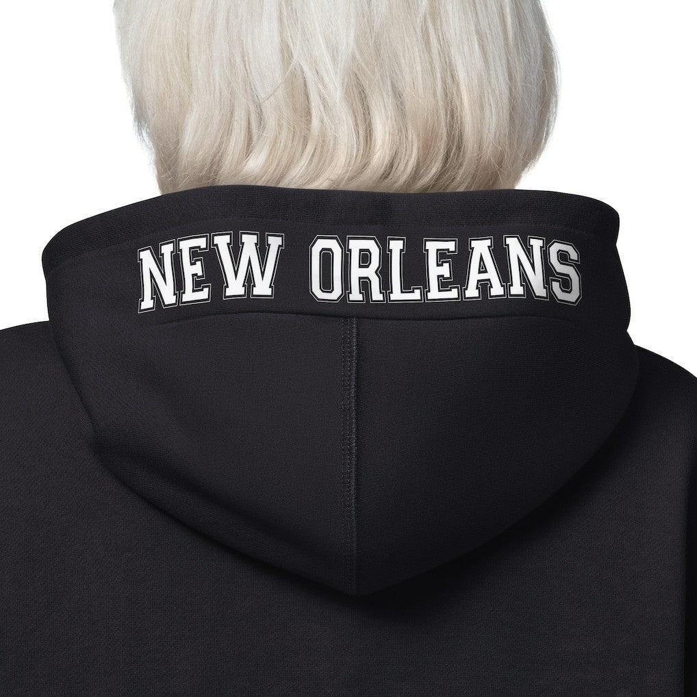 New Orleans Saints Starter Women's 4th Down Full-Zip Hoodie - Black for sale
