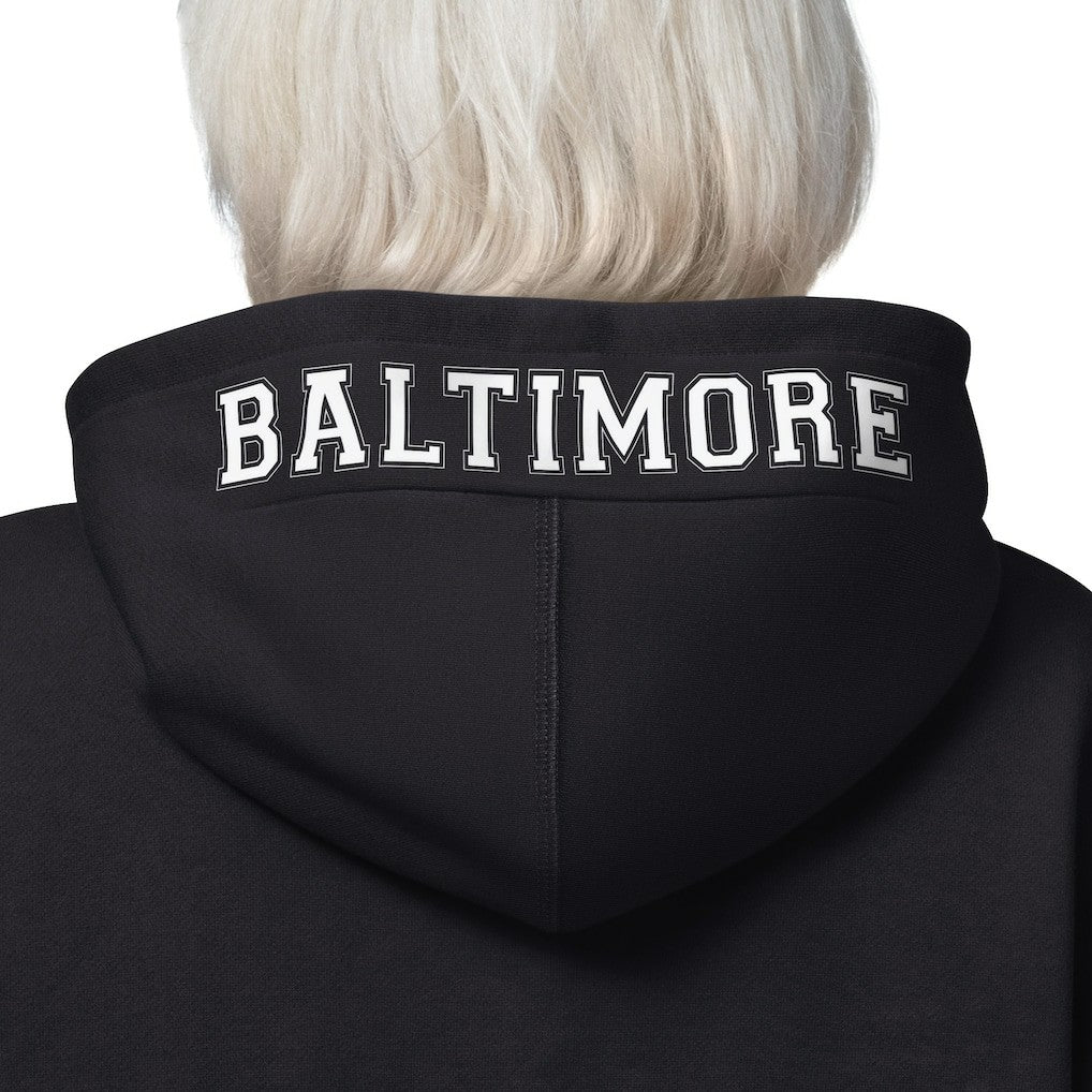 Baltimore Ravens Starter Women's 4th Down Full-Zip Hoodie - Black discount