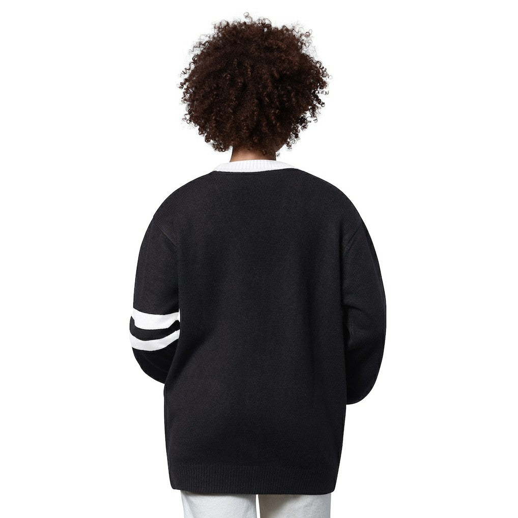Kansas City Chiefs Starter Women's Back Shot Button-Up Cardigan - Black cheap