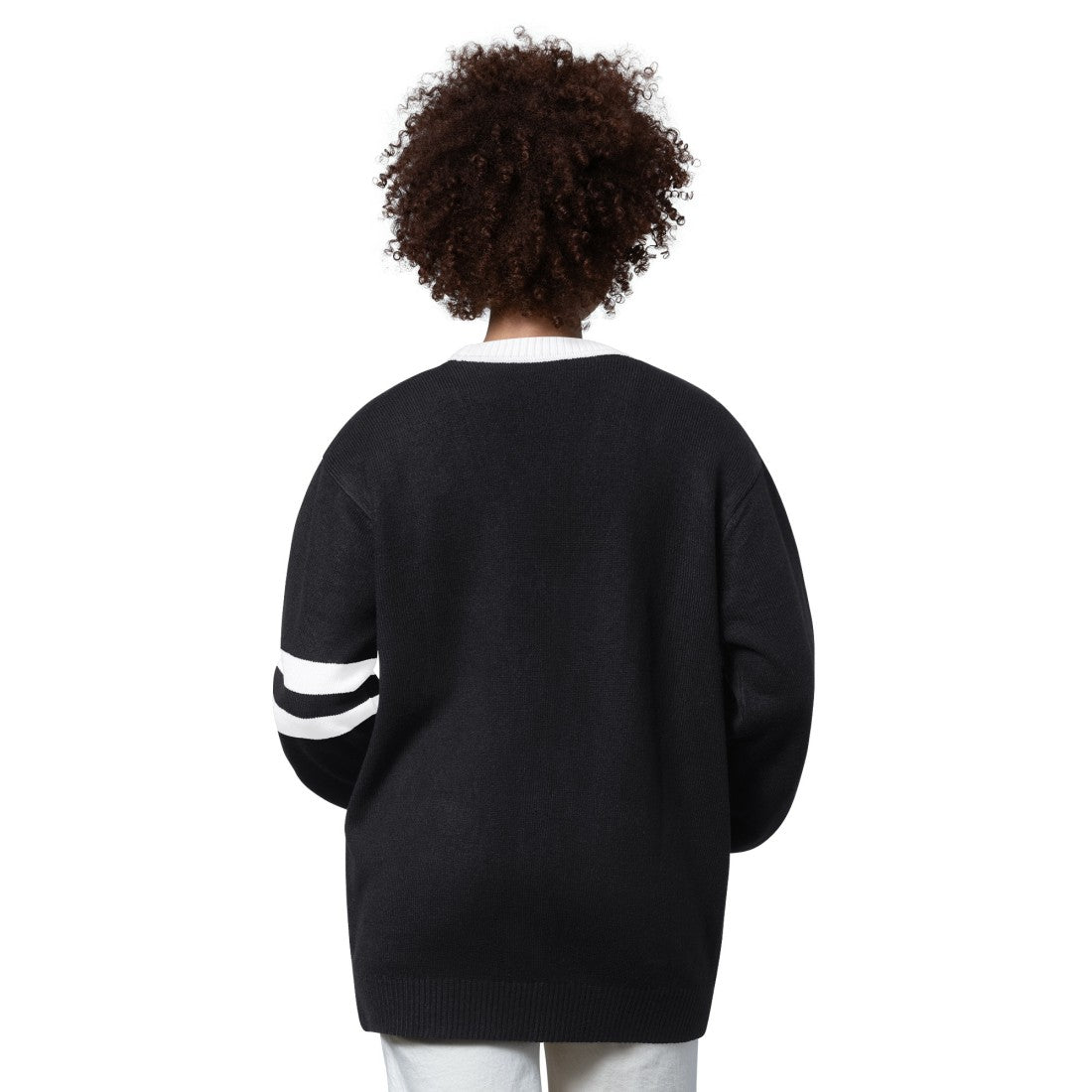 Detroit Lions Starter Women's Back Shot Button-Up Cardigan - Black online