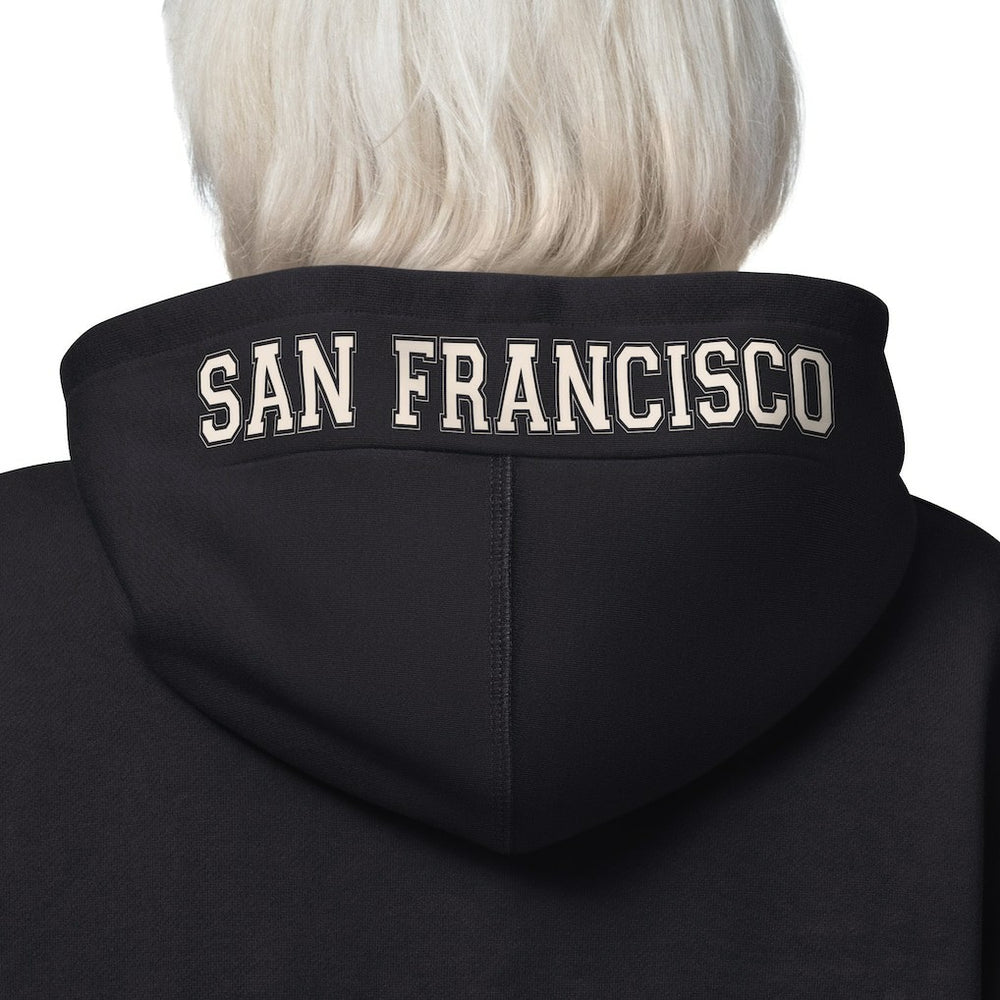 San Francisco 49ers Starter Women's 4th Down Full-Zip Hoodie - Black cheap