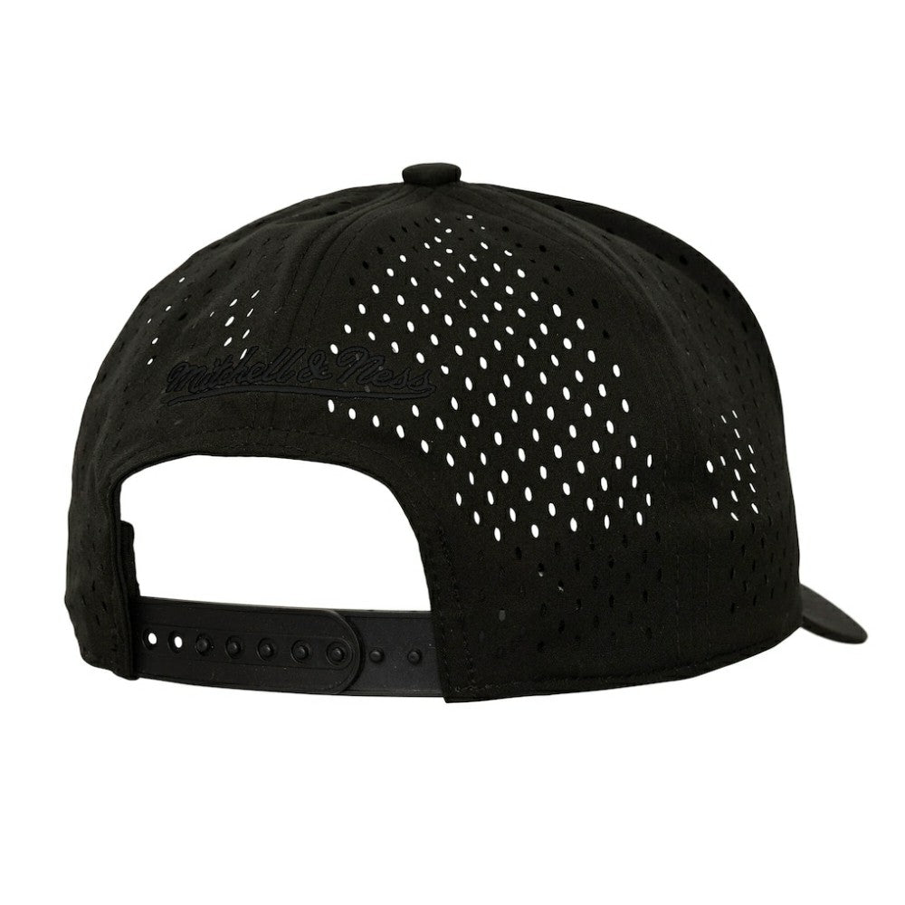 Philadelphia Phillies Perfect Icon Pro Pinch Snapback Hat - Black | Mitchell & Ness