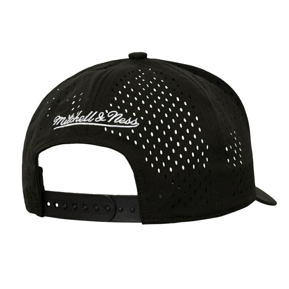 Houston Astros Perfect Icon Pro Pinch Snapback Hat - Black | Mitchell & Ness