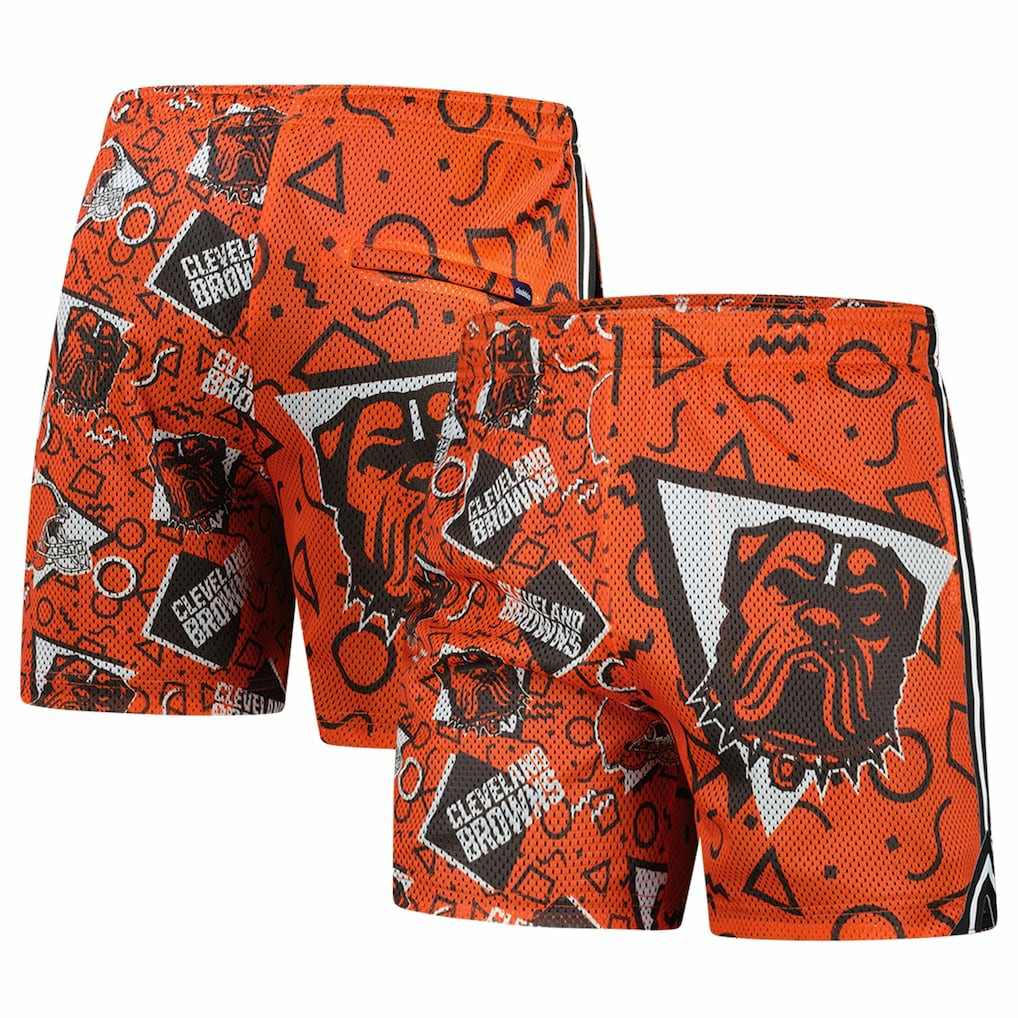 Cleveland Browns Chubbies Mesh Shorts - Orange discount
