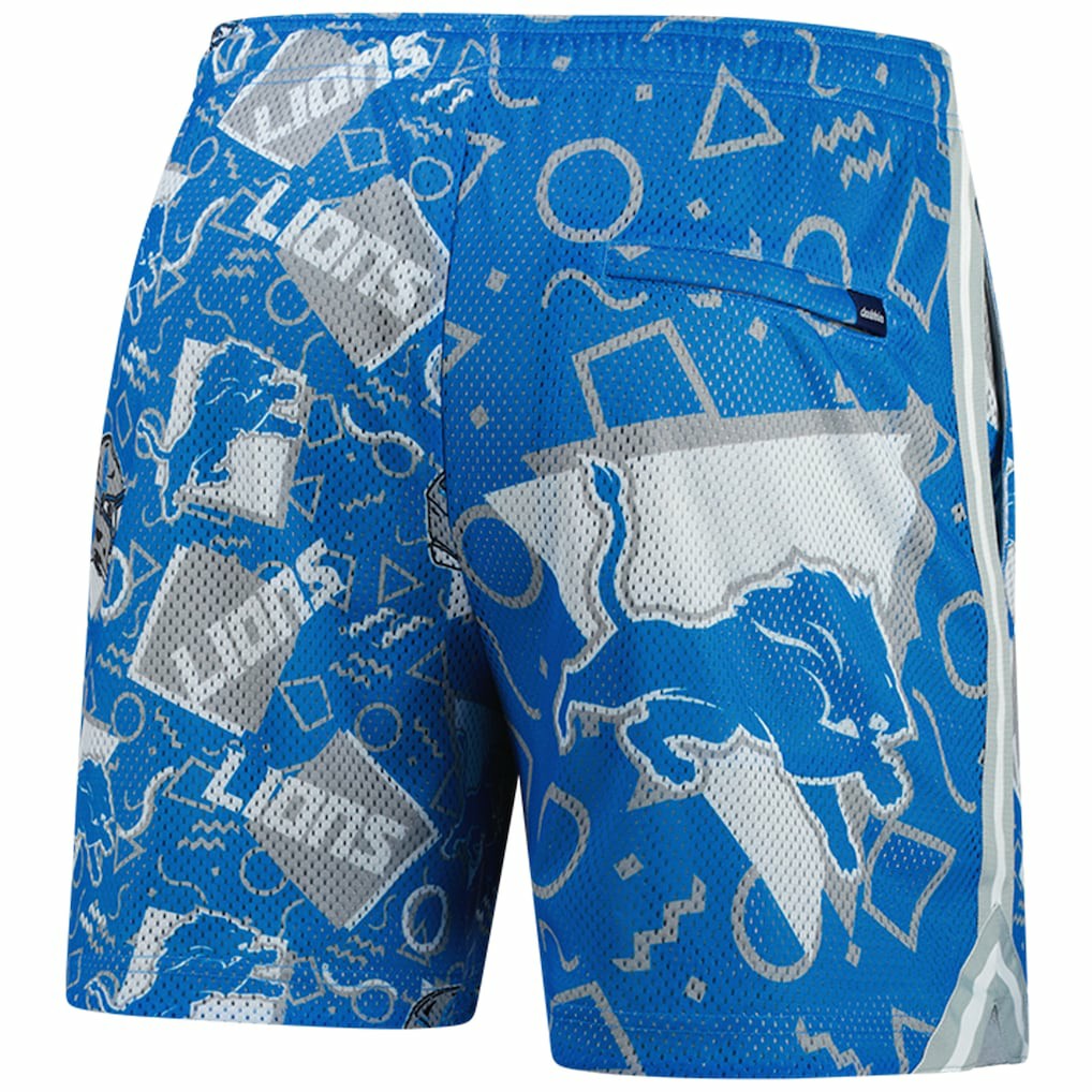 Detroit Lions Chubbies Mesh Shorts - Blue sale