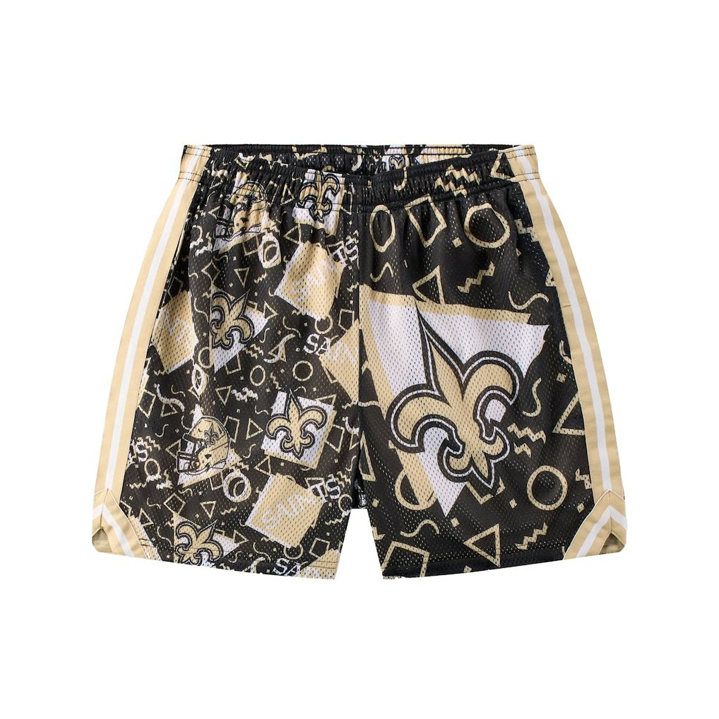 New Orleans Saints Chubbies Mesh Shorts - Black discount