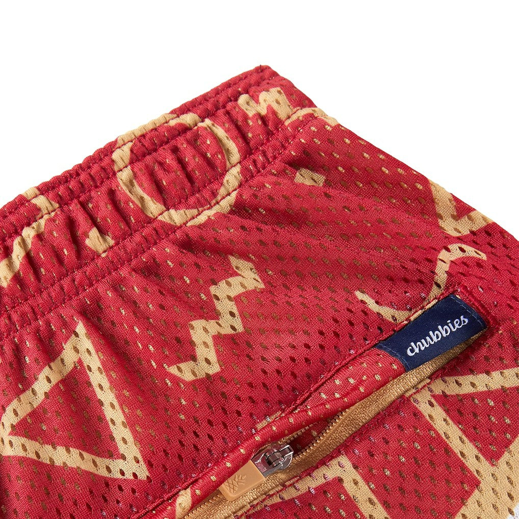 San Francisco 49ers Chubbies Mesh Shorts - Scarlet outlet