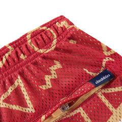 San Francisco 49ers Chubbies Mesh Shorts - Scarlet outlet