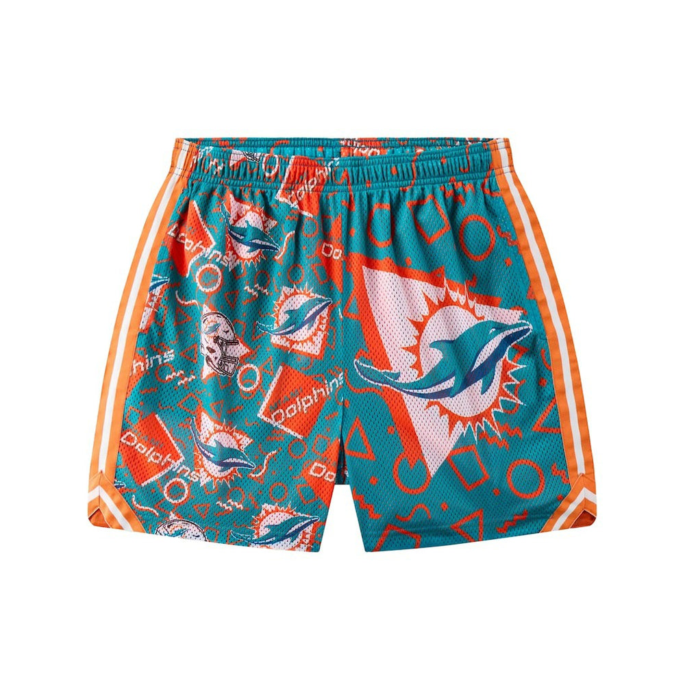 Miami Dolphins Chubbies Mesh Shorts - Teal on sale