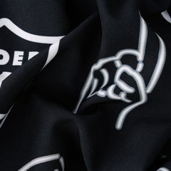 Las Vegas Raiders Chubbies The Neon 5.5" Classic Lined Swim Trunks - Black on sale