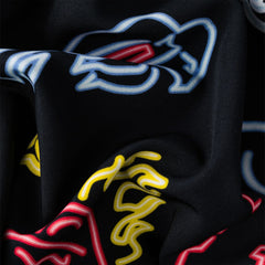 Buffalo Bills Chubbies The Neon 5.5" Classic Lined Swim Trunks - Black sale