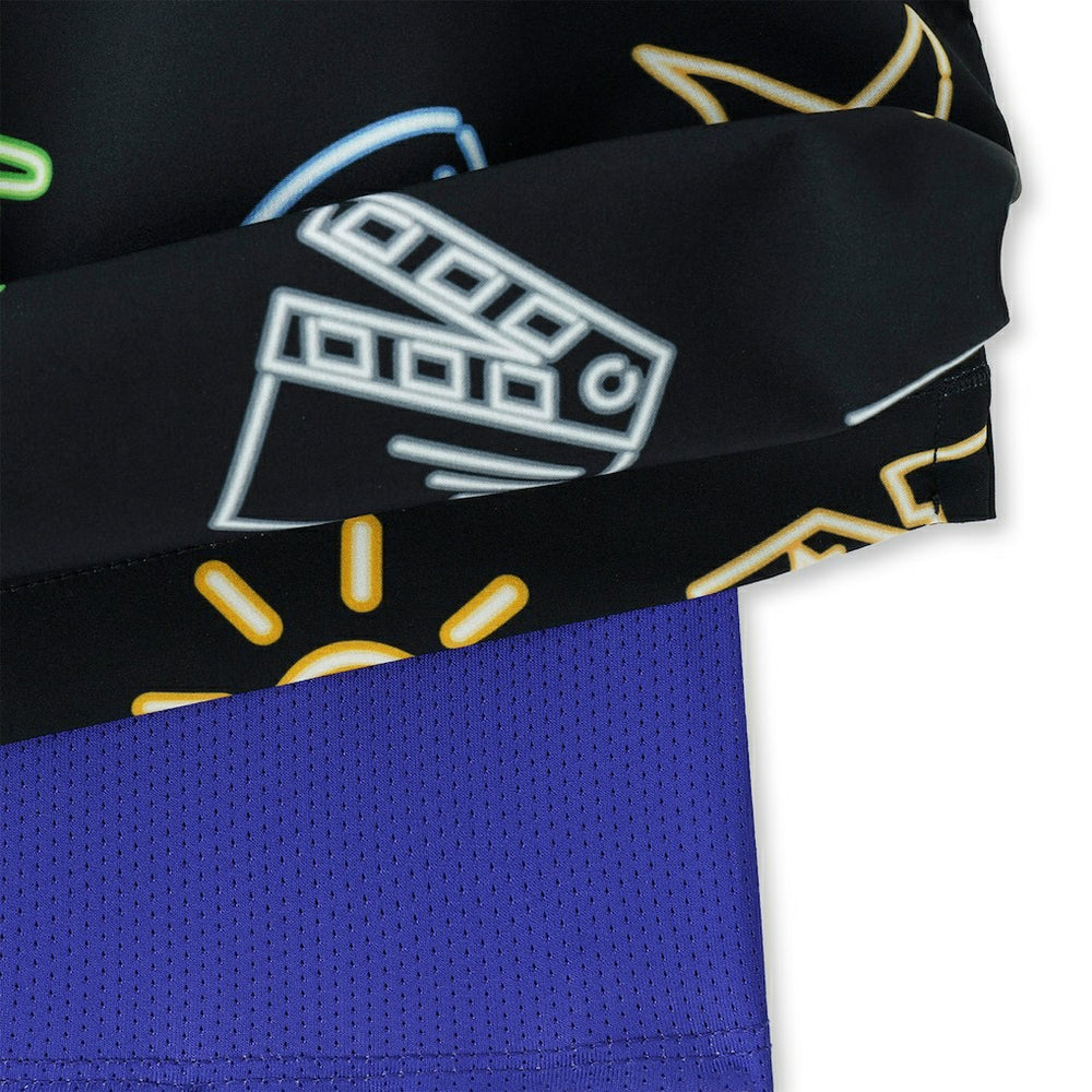 Los Angeles Rams Chubbies The Neon 5.5" Classic Lined Swim Trunks - Black outlet