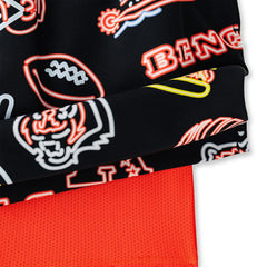 Cincinnati Bengals Chubbies The Neon 5.5" Classic Lined Swim Trunks - Black sale