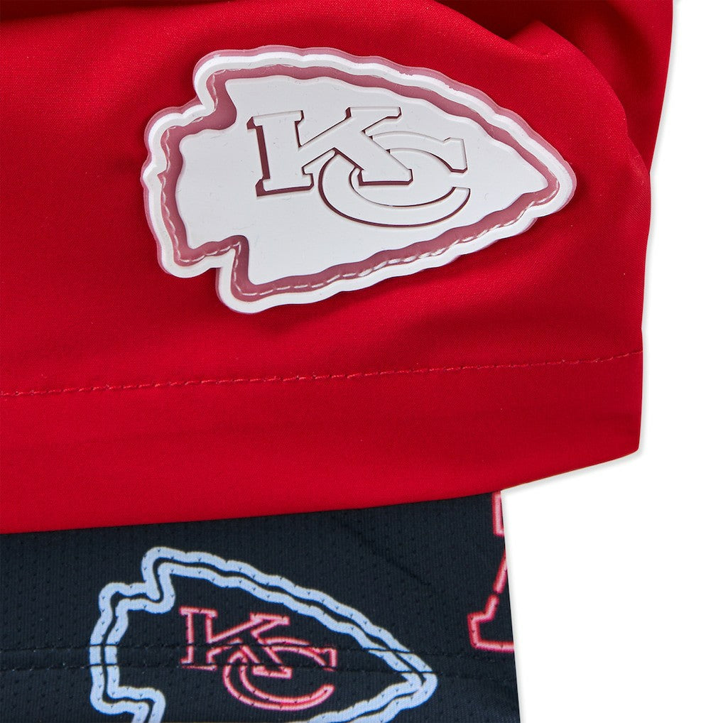 Kansas City Chiefs Chubbies 5.5" Classic Lined Swim Trunks - Red on sale