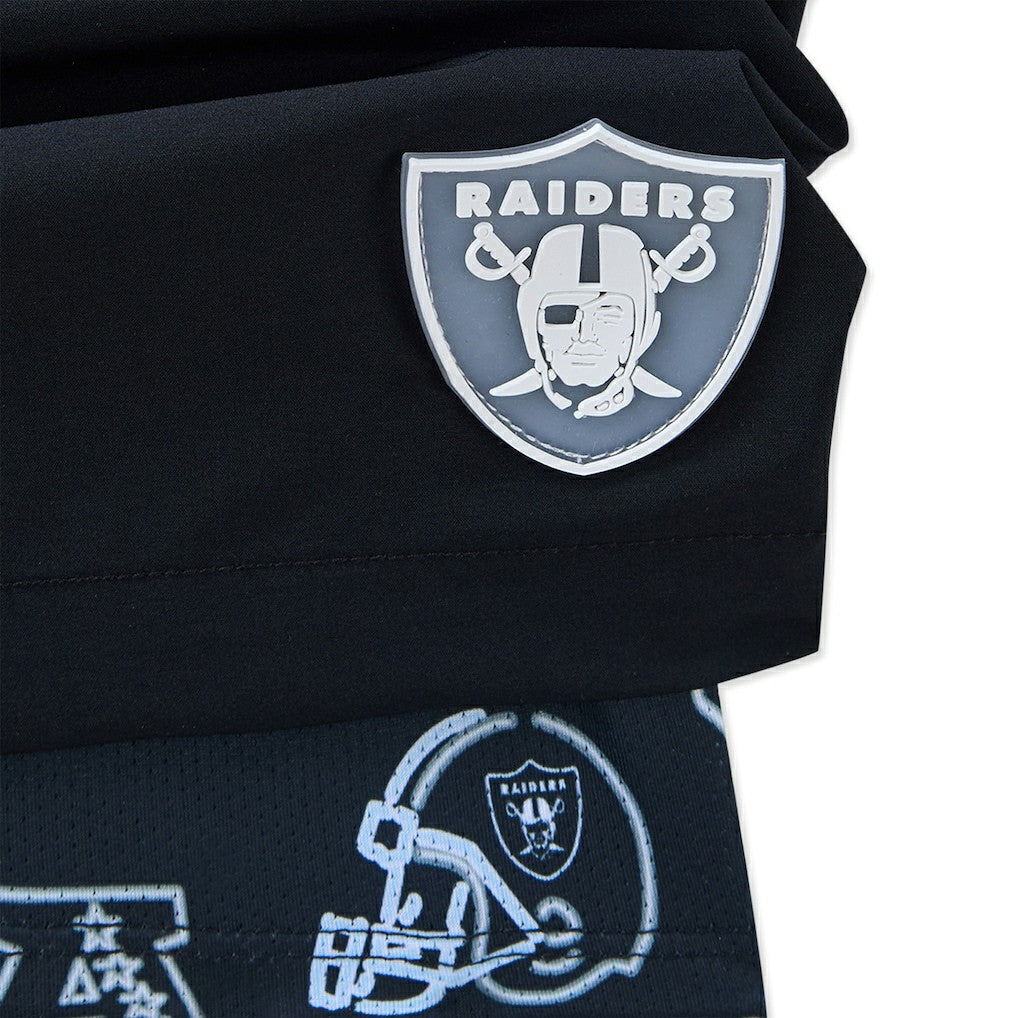 Las Vegas Raiders Chubbies 5.5" Classic Lined Swim Trunks - Black for sale