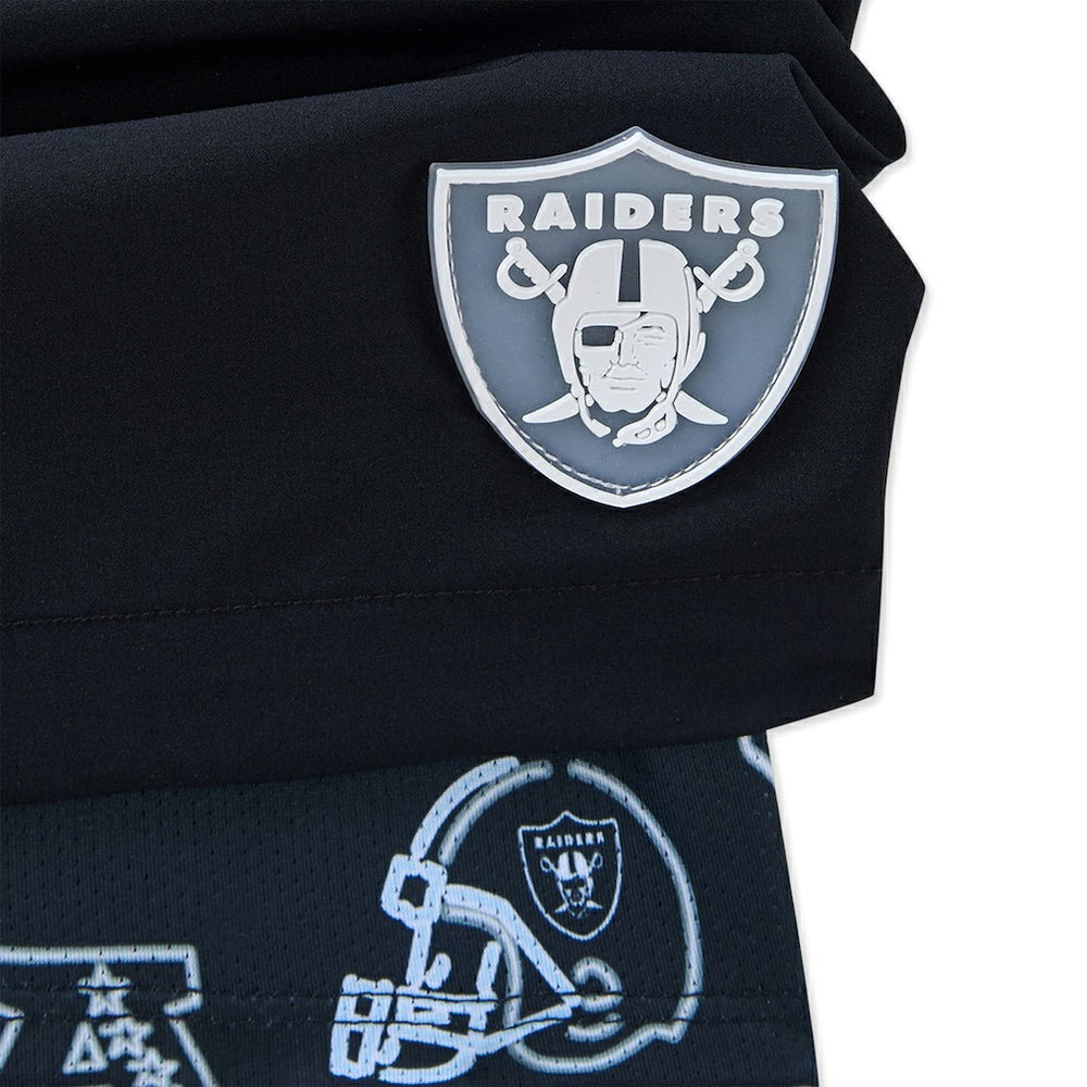 Las Vegas Raiders Chubbies 5.5" Classic Lined Swim Trunks - Black for sale