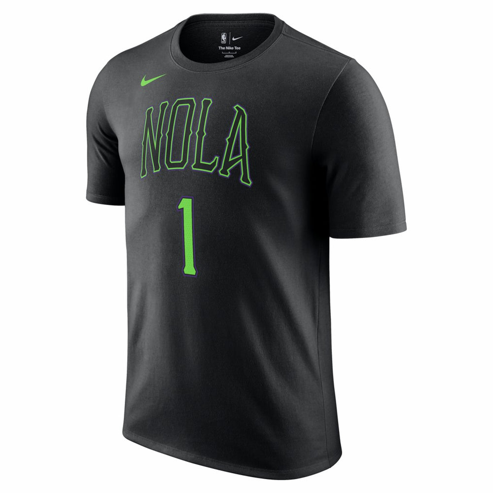 Zion Williamson New Orleans Pelicans Unisex 2025/26 City Edition Name & Number T-Shirt - Black | Nike discount