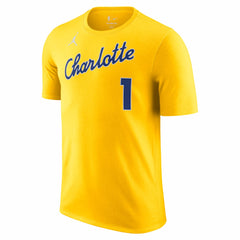 LaMelo Ball Charlotte Hornets Jordan Brand Unisex 2025/26 City Edition Name & Number T-Shirt - Yellow online