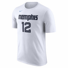 Ja Morant Memphis Grizzlies Unisex 2025/26 City Edition Name & Number T-Shirt - White | Nike for sale