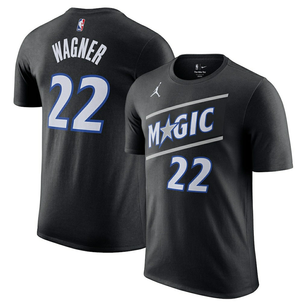 Franz Wagner Orlando Magic Jordan Brand Unisex Name & Number T-Shirt - Statement Edition - Black on sale