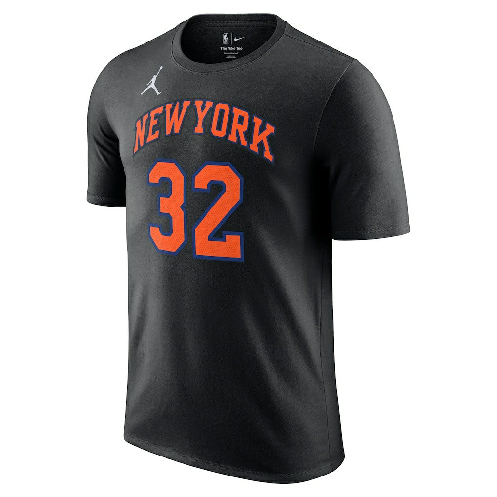 Karl-Anthony Towns New York Knicks Jordan Brand Unisex Name & Number T-Shirt - Statement Edition - Black shop
