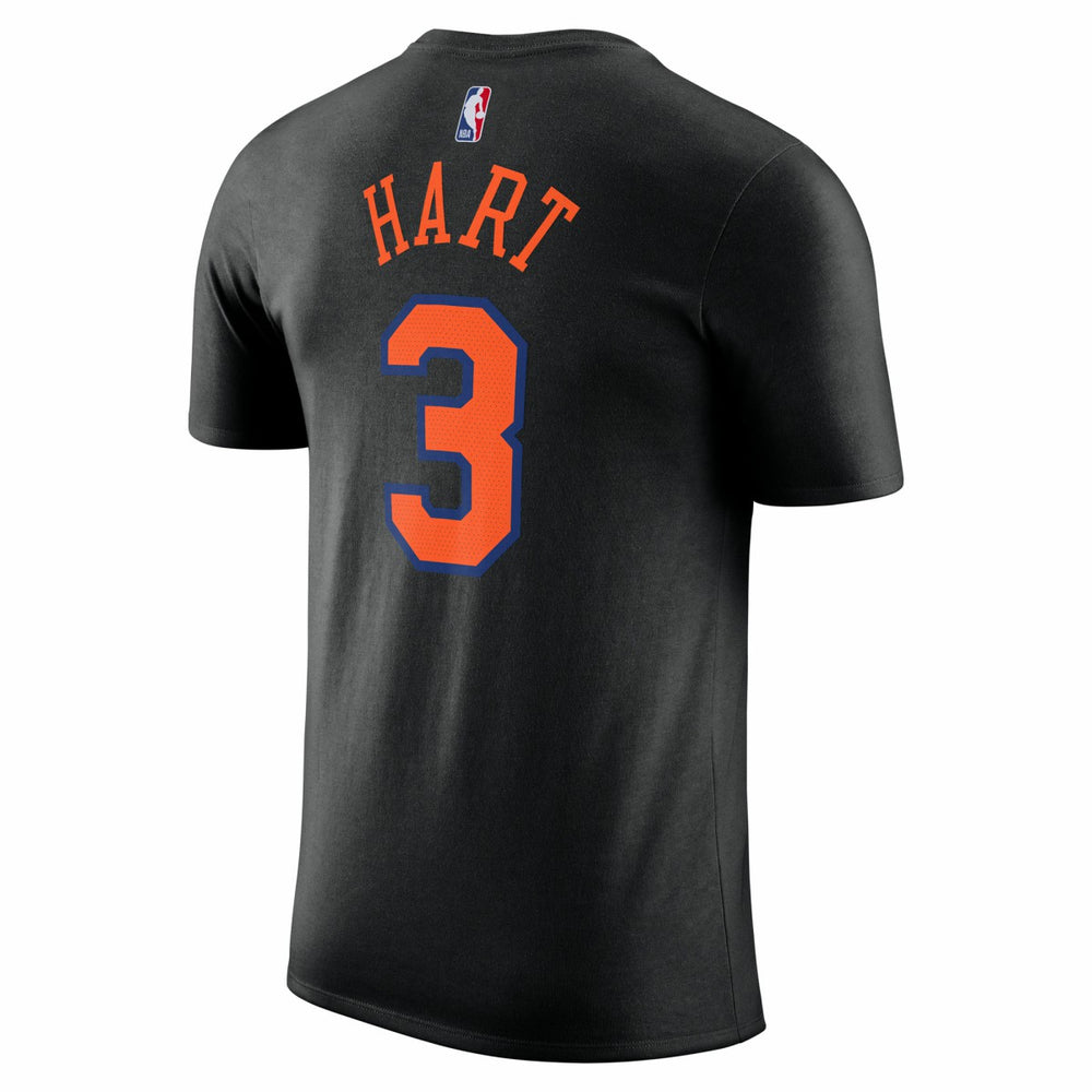 Josh Hart New York Knicks Jordan Brand Unisex Name & Number T-Shirt - Statement Edition - Black shop