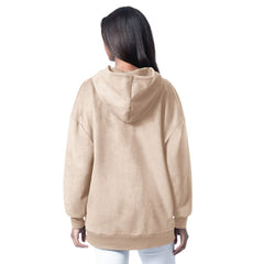 Indianapolis Colts G-III 4Her by Carl Banks Women's Best Hitter Oversized Tunic Pullover Hoodie - Cream discount