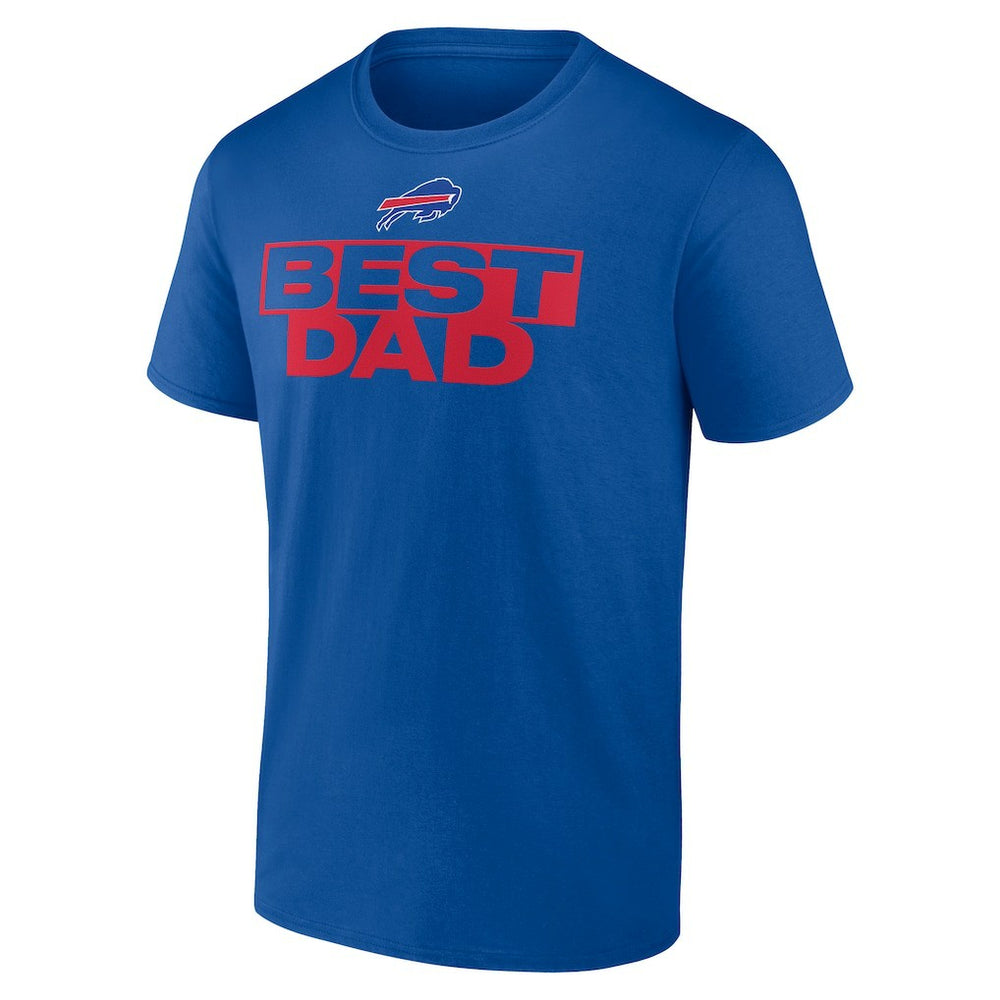 Buffalo Bills Best Dad Father's Day T-Shirt - Royal sale