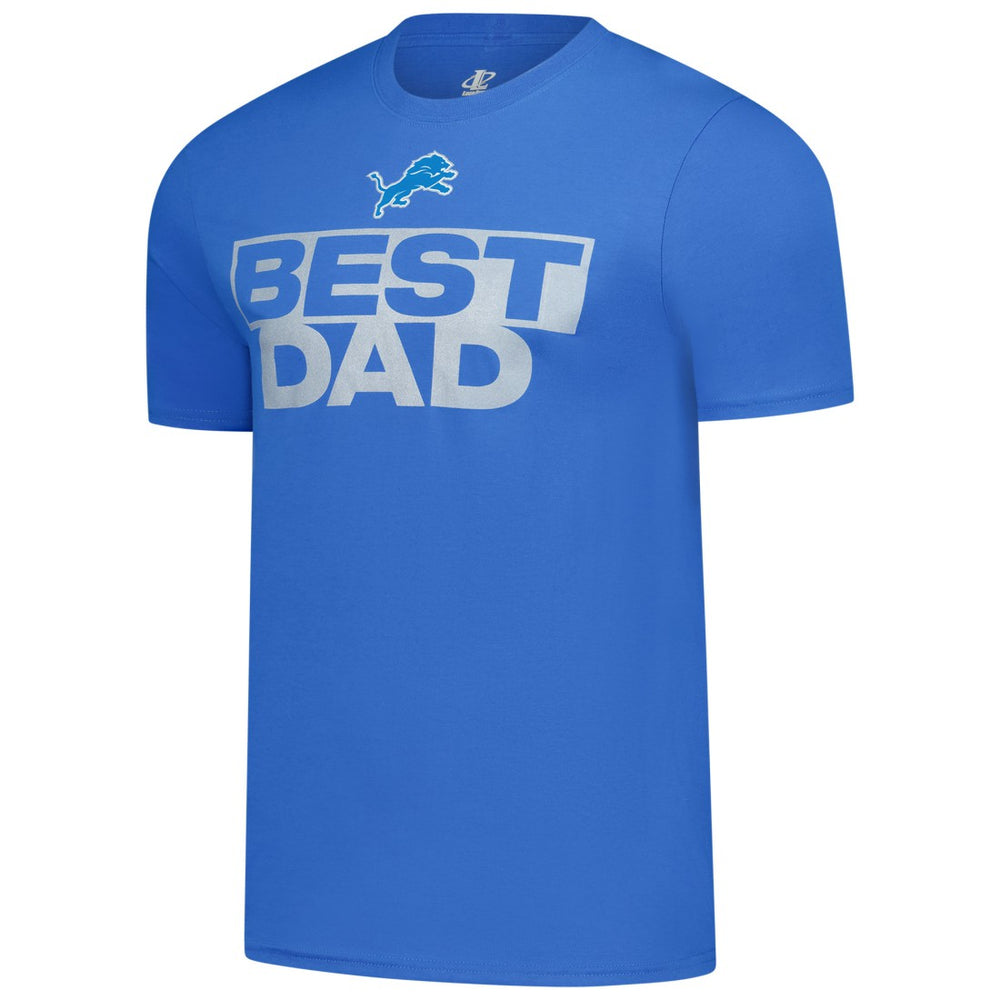 Detroit Lions Best Dad Father's Day T-Shirt - Blue online