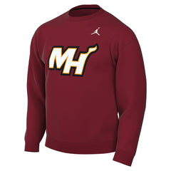 Miami Heat Jordan Brand Statement Edition Sweatshirt - Red outlet