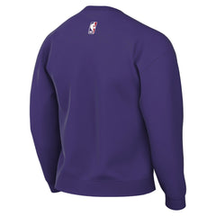 Los Angeles Lakers Jordan Brand Statement Edition Sweatshirt - Purple sale