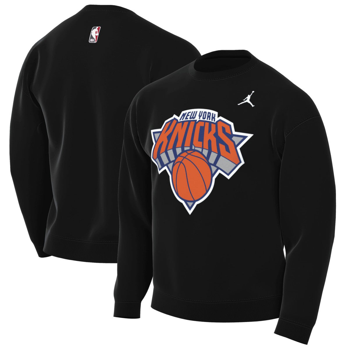 New York Knicks Jordan Brand Statement Edition Sweatshirt - Black cheap