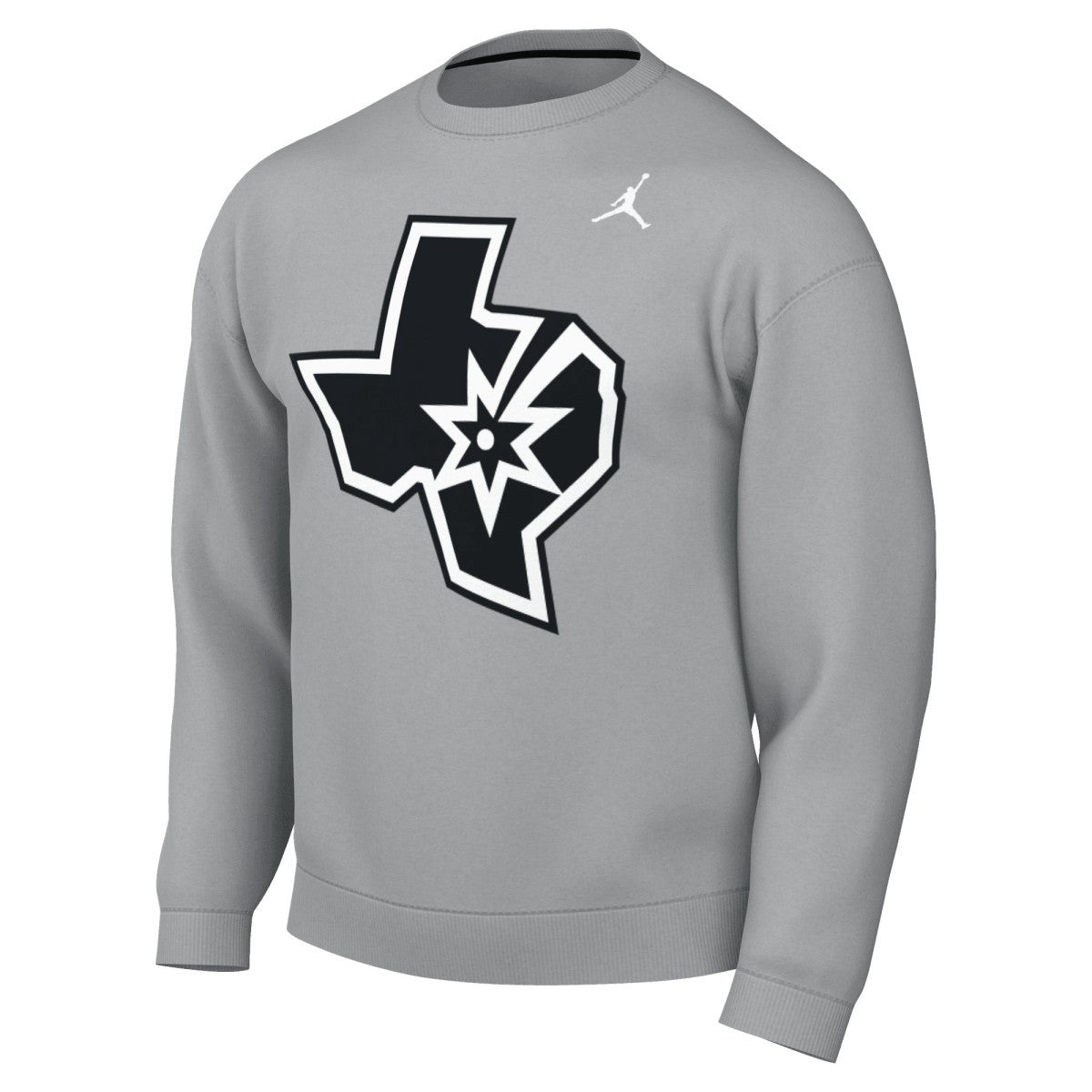San Antonio Spurs Jordan Brand Statement Edition Sweatshirt - Silver cheap