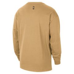 Washington Wizards 2025/26 City Edition Remix Essential Logo Long Sleeve T-Shirt - Gold | Nike on sale