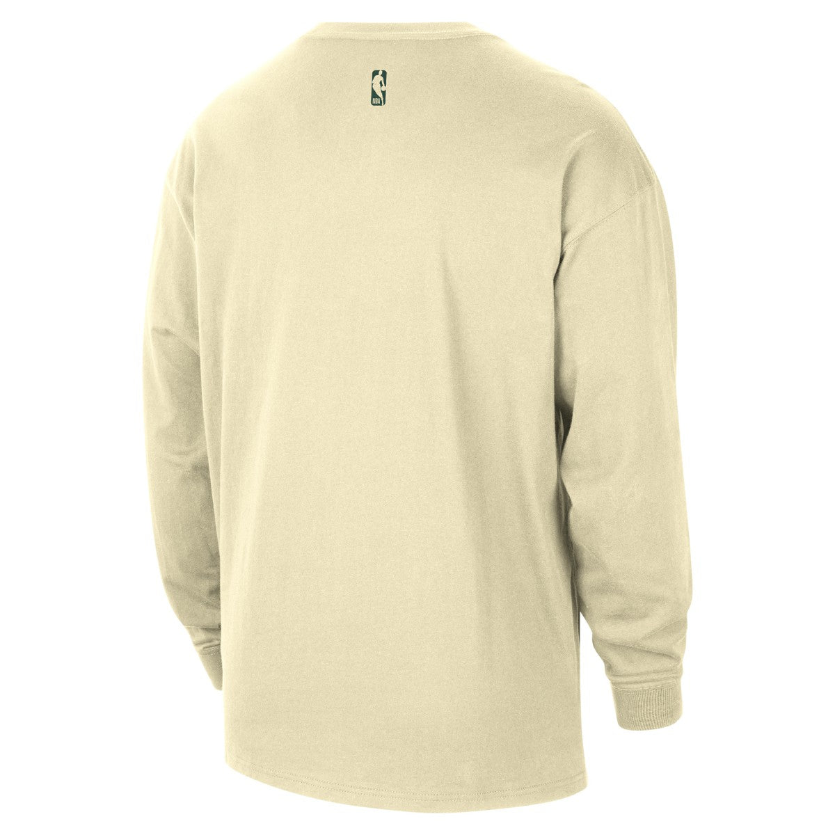 Milwaukee Bucks 2025/26 City Edition Remix Essential Logo Long Sleeve T-Shirt - Cream | Nike discount